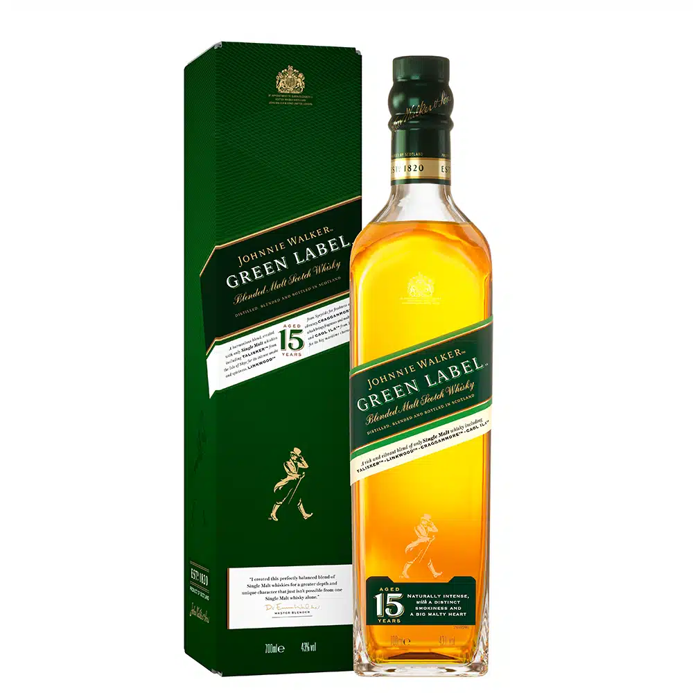 K*2様 台湾限定Johnnie Walker Green Label 15年 Johnnie Walker Green Label 15 Years 70cl goedkoop online kopen