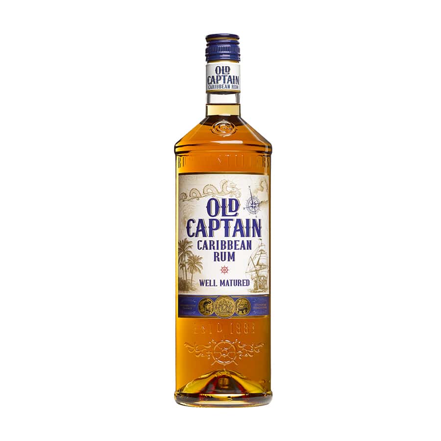 Old Captain Rum Bruin 100cl