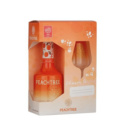 De Kuyper Peachtree + Glass 70cl