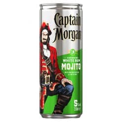 Captain Morgan Caribbean White Rum Mojito 12x250ml