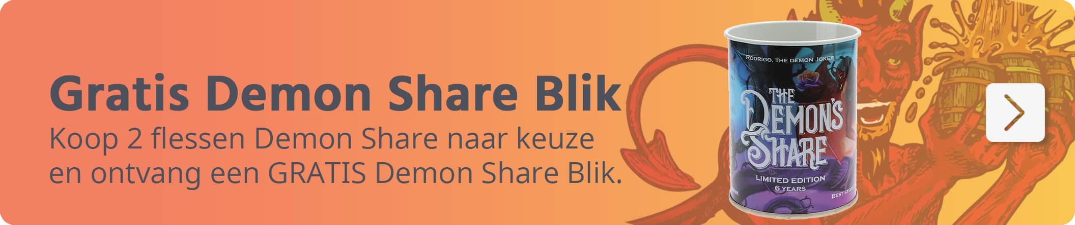 Demon Share Limited Edition Blik Cadeau