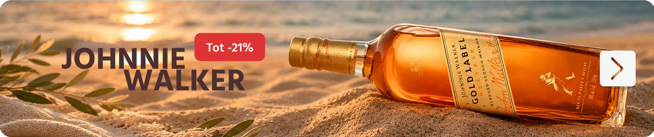 Johnnie Walker Gold Label aanbieding