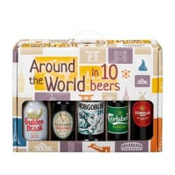 Around the World in 10 Beers Geschenkverpakking 10X33cl