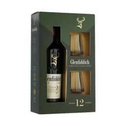 Glenfiddich 12 Years + 2 Glazen 70cl