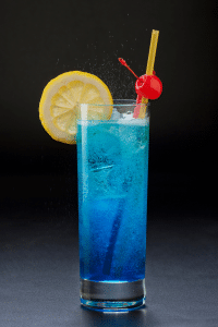 Blue Lagoon Blue Curacao Cocktail recept