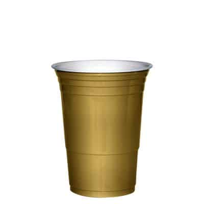 Red Cups Gold (American Cups) 25 stuks