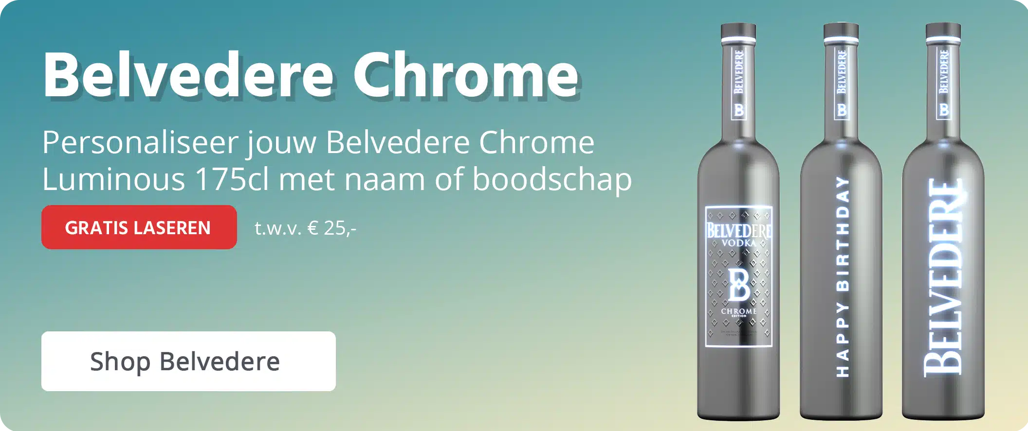 Belvedere aanbieding