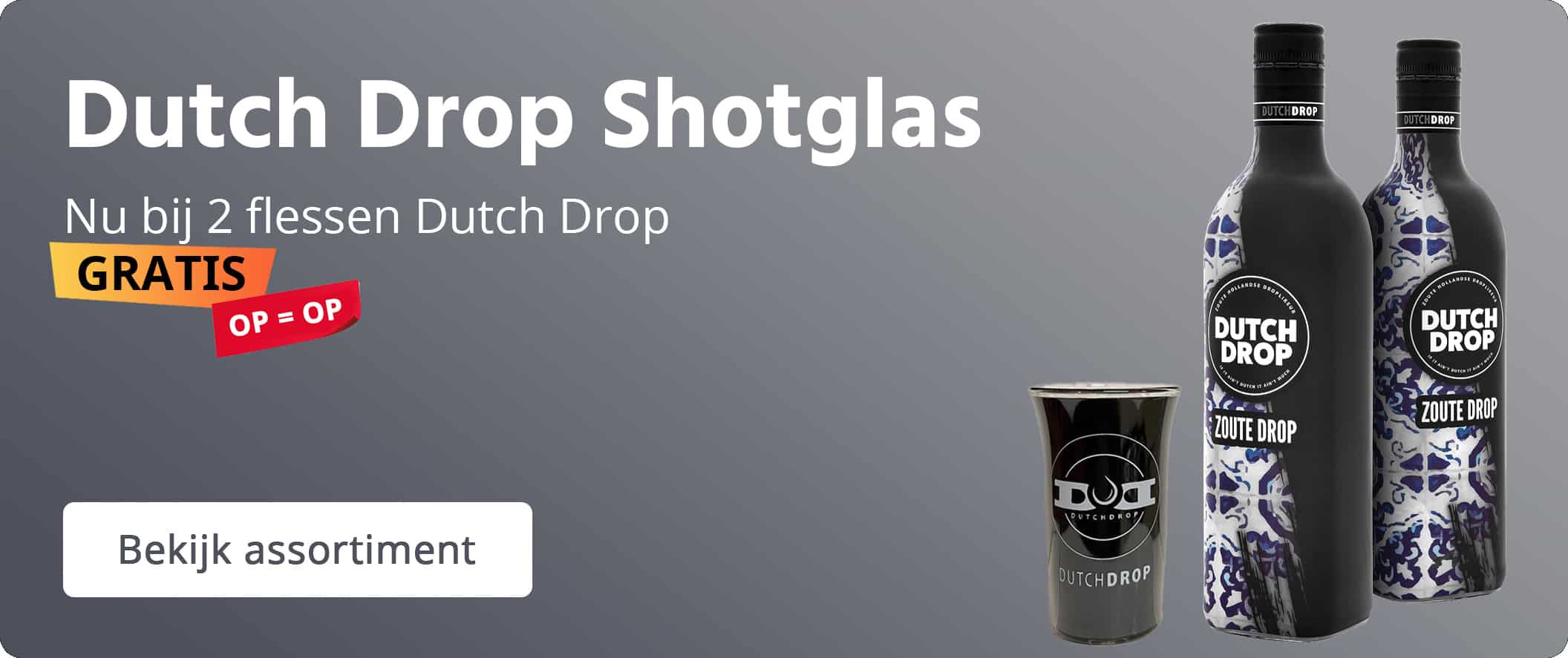 Gratis Dutch Drop Shotglas