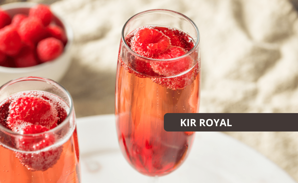 Kir Royal maken