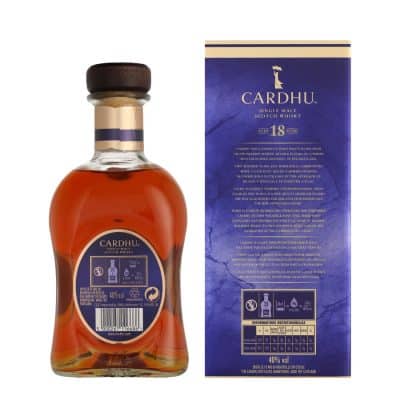 Cardhu Single Malt 18 Years 70cl