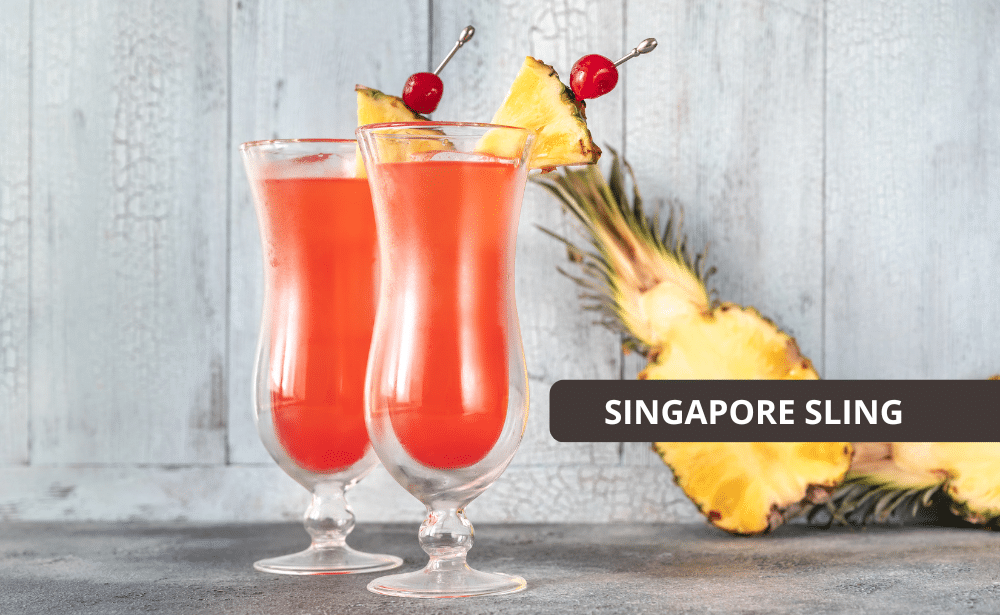 Singapore Sling cocktail recept