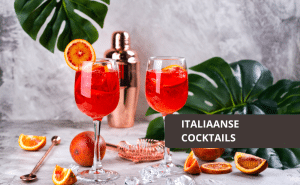 Italiaanse dranken en cocktails