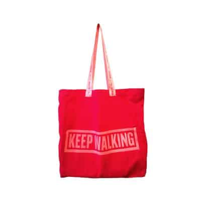 Keep Walking Tas Rood