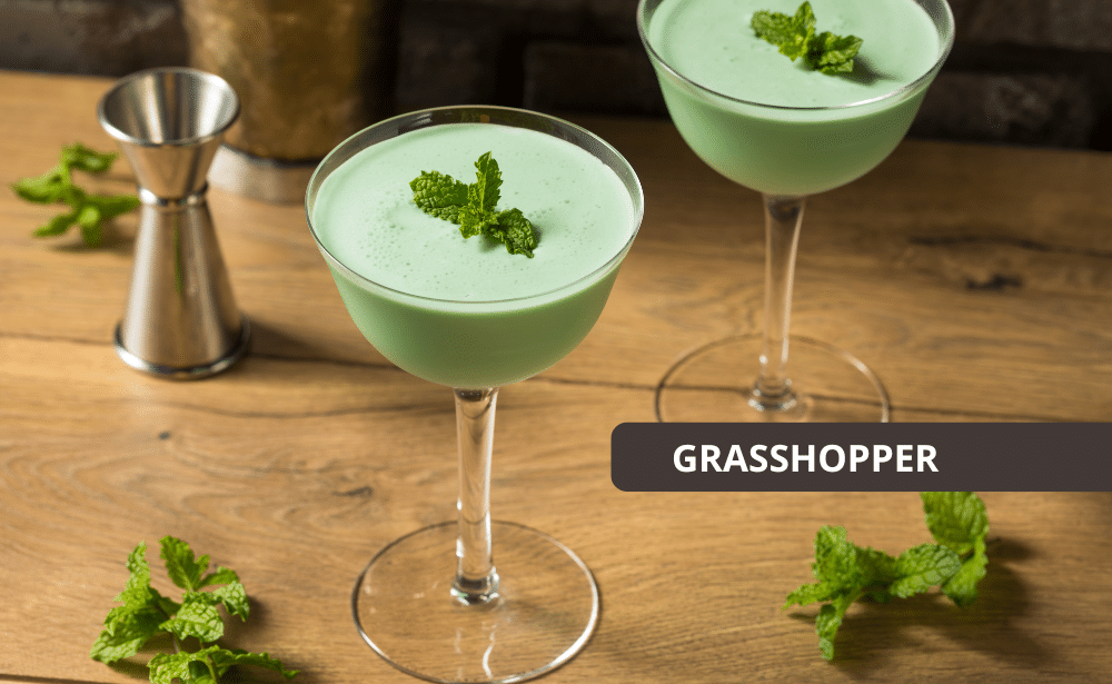 Grasshopper cocktail