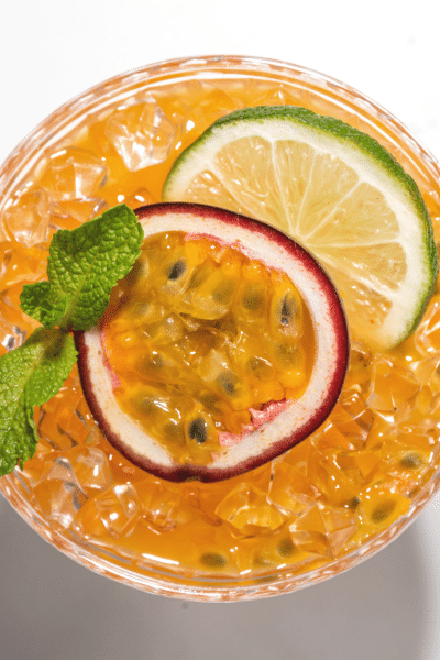 Oranje passion cocktail