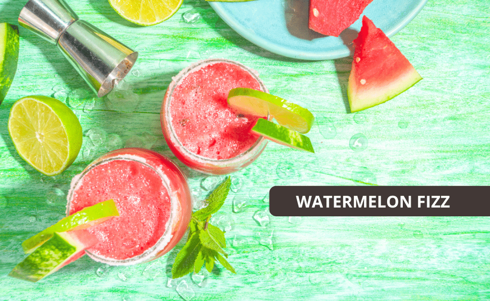 Watermelon Fizz, Watermeloen cocktail recept