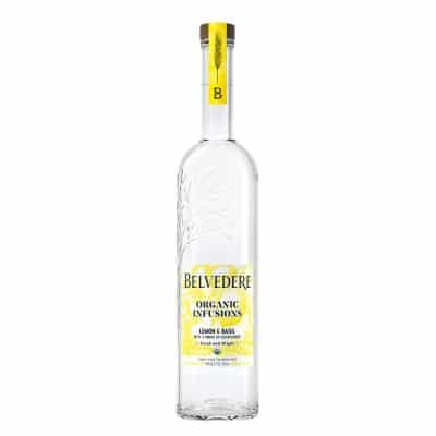 Belvedere Organic Lemon & Basil Vodka 70cl