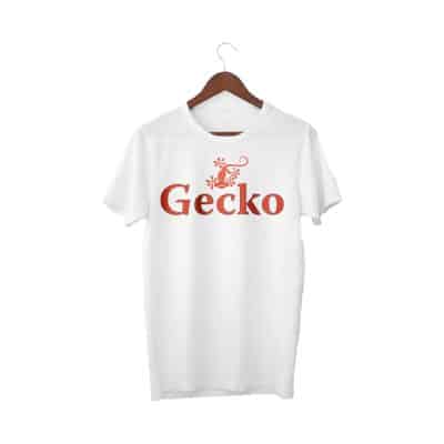 Gecko Dames T-shirt Wit