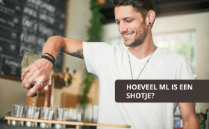 Hoeveel ml is een shotje?