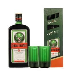 Jagermeister + 2 Shotglazen 70cl