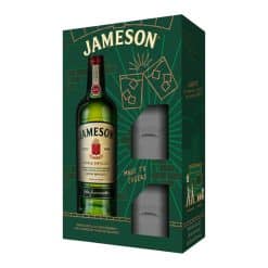 Jameson Whiskey Giftset + 2 Glazen 70cl