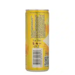 Bacardi Limon & Lemonade Blik 25cl achterkant blik