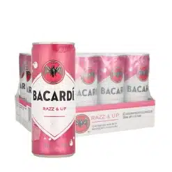 Bacardi Razz & Up Blik Tray 12x25cl