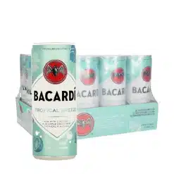 Bacardi Tropical Breeze Blik Tray 12x25cl
