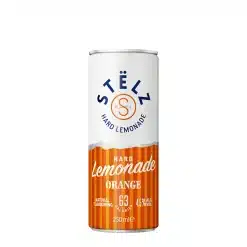 Stelz Hard Lemonade Orange Tray 12X25cl