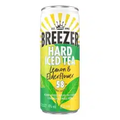 Breezer Hard Iced Tea Lemon Elderflower 250ml
