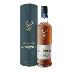 Glenfiddich 14 Years Our Bourbon Barrel Reserve 70cl met koker